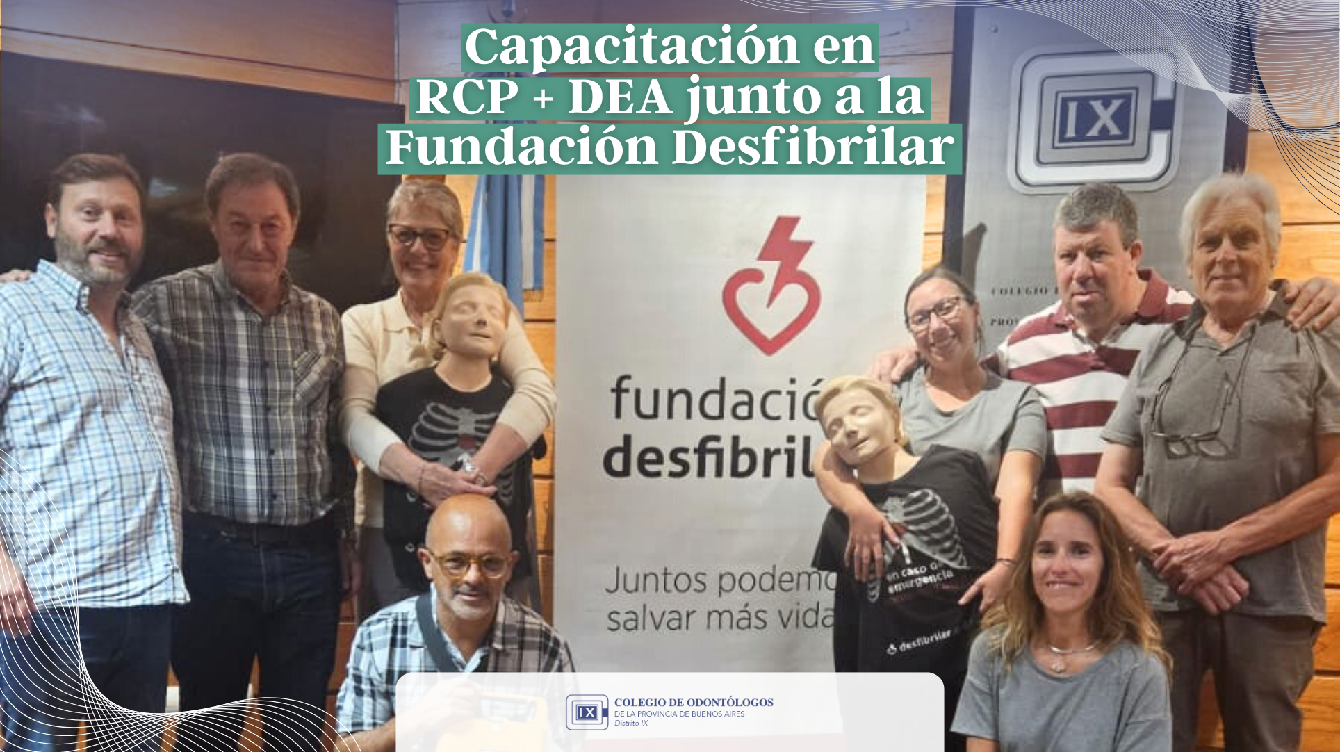 El Colegio ya cuenta con un nuevo espacio cardioprotegido