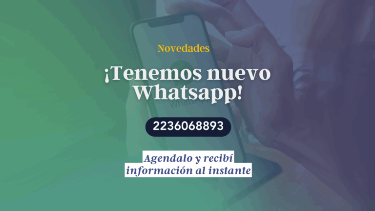 ¡Tenemos nuevo WhatsApp!