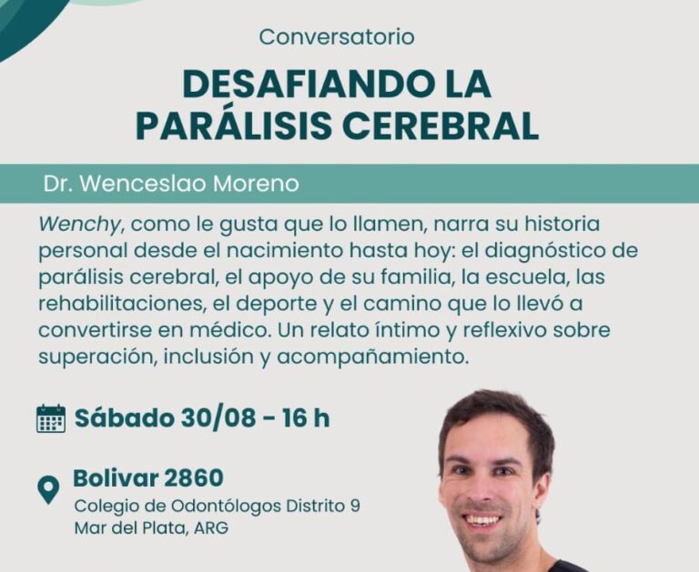 Conversatorio: “Desafiando la parálisis cerebral”